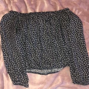 off the shoulder brandy melville top